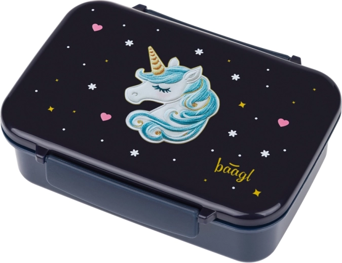 Baagl suupistekarp eemaldatavate vaheseintega Unicorn Gold
