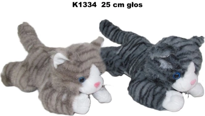 Heliefektiga lamav kass 25 cm – 1 tk
