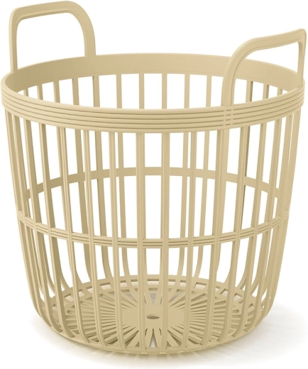 Korv Zoe Basket sangadega 41,9 cm – õlg