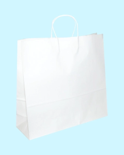 White gift bag 41 × 40 × 14 cm