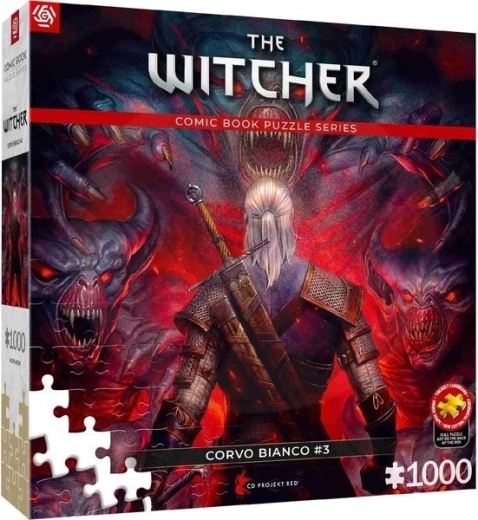 Good Loot pusle The Witcher: Corvo bianco red 1000 tükki