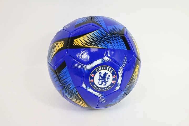 Chelsea spiraalmustriga jalgpall suurus 5