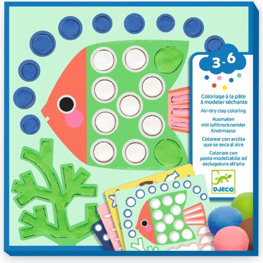 Djeco modeling clay set Underwater world