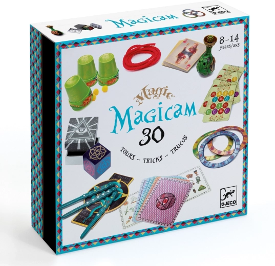 Djeco Magicam võlukunstikomplekt 30 trikiga