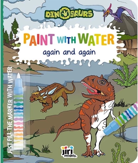 Vee värvimisraamat Dinosaurused