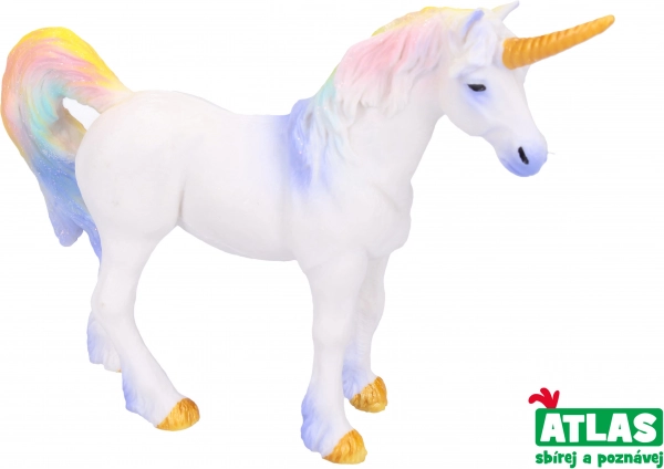 Käsitsi maalitud ükssarvikufiguur 14 cm