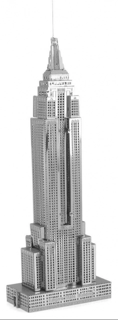 3D metallist mudel Empire State Building METAL EARTH