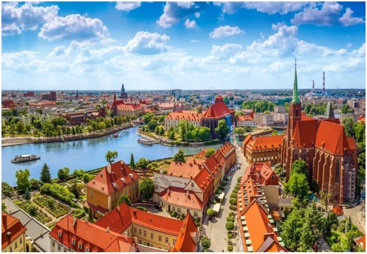 Pusle Lastevaade Wrocławi linnale 1000 tükki CASTORLAND