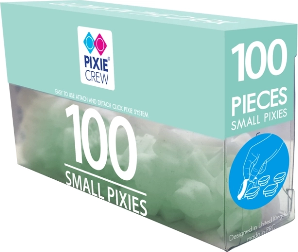Pixie Crew Small Glow-in-the-Dark Pixels, 100 pcs
