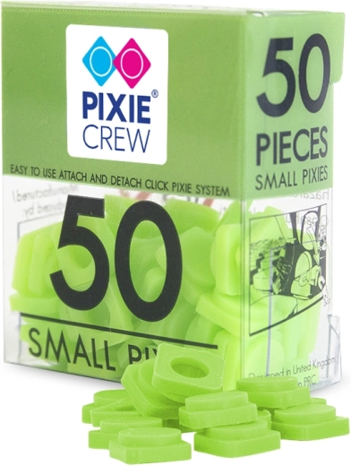 Pixie Crew small pixels light green
