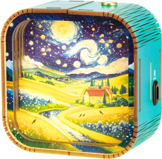 2Kids Toys 3D wooden model kit night light “Landscape Under the Stars” - 1 piece