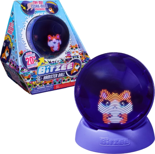 Bitzee Hamster Ball interaktiivne virtuaalne lemmikloom – Spin Masteri hamster