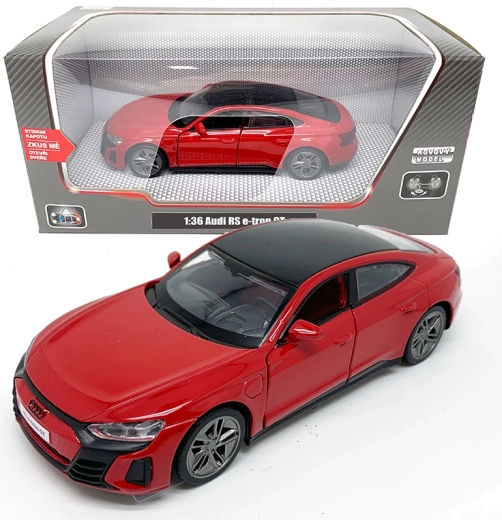 Metallist automudel 1:36 Audi RS e-tron GT tulede ja helidega