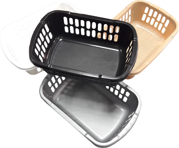 Plastist hoiukorv keskmine 28 × 19 × 9,5 cm – värvivalik