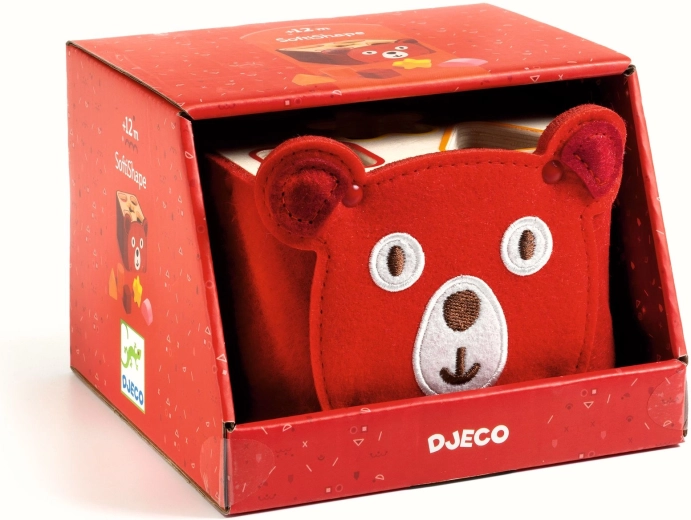 Djeco shape sorter Teddy Bear Softi