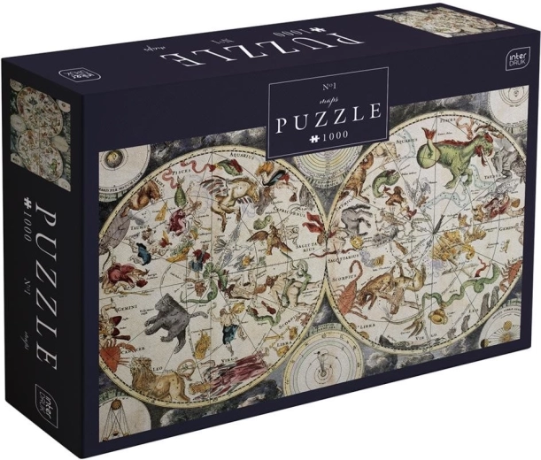 Interdruk Puzzle kaardid 1: Sodiaagimärgid 1000 tükki