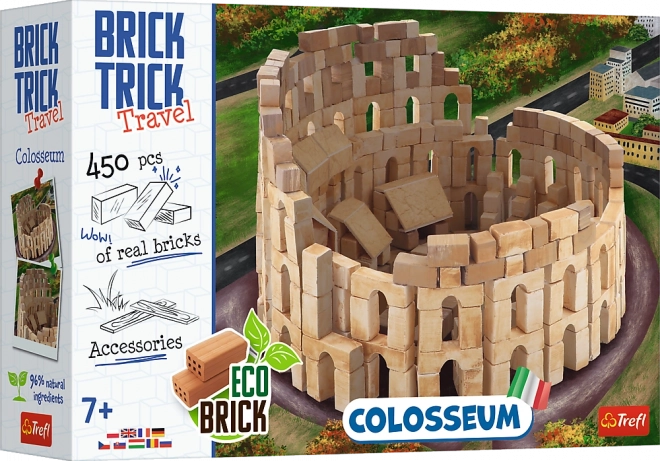 Ehituskomplekt TREFL BRICK TRICK Travel Kolosseum XL (450 detaili)