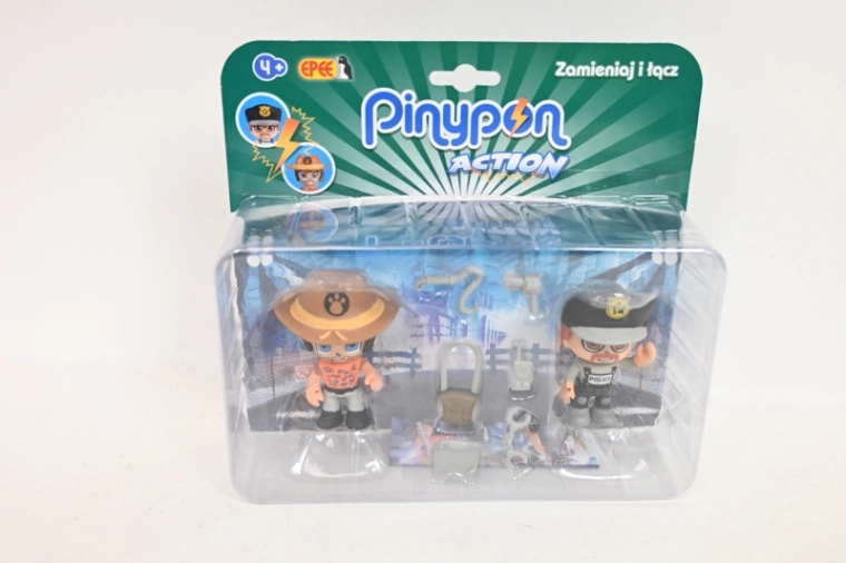 Epee PinyPon action komplekt 2 figuuriga – rändur ja politseinik