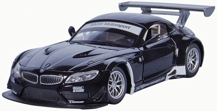 Die-cast model BMW Z4 GT3 1:32 with lights and sounds