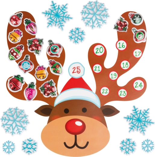 Christmas Self-Adhesive Wall Advent Calendar