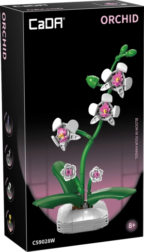 CADA Orchid Building Set 25.4 cm - 1 piece