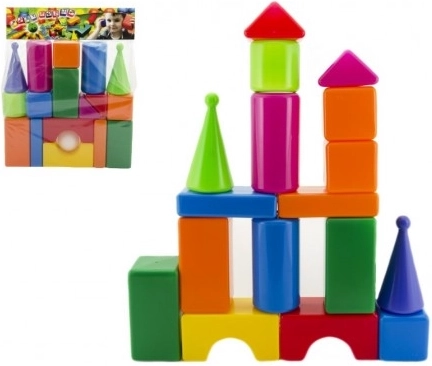 Suured plastklotsid 18 tk