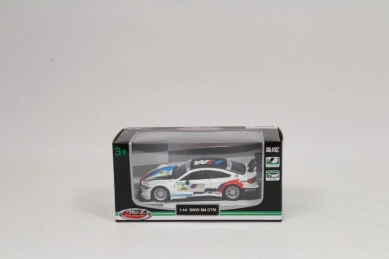 BMW M4 DTM automudel 1:43 valge