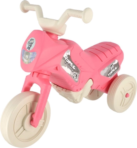 Yupee tõukeratas Enduro pastellroosa