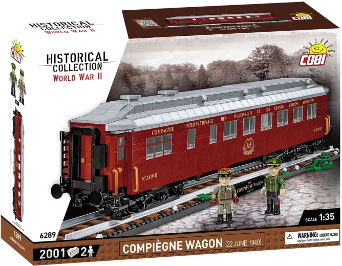 COBI ajalooline Compiègne’i vagun 22. juuni 1940 1:35