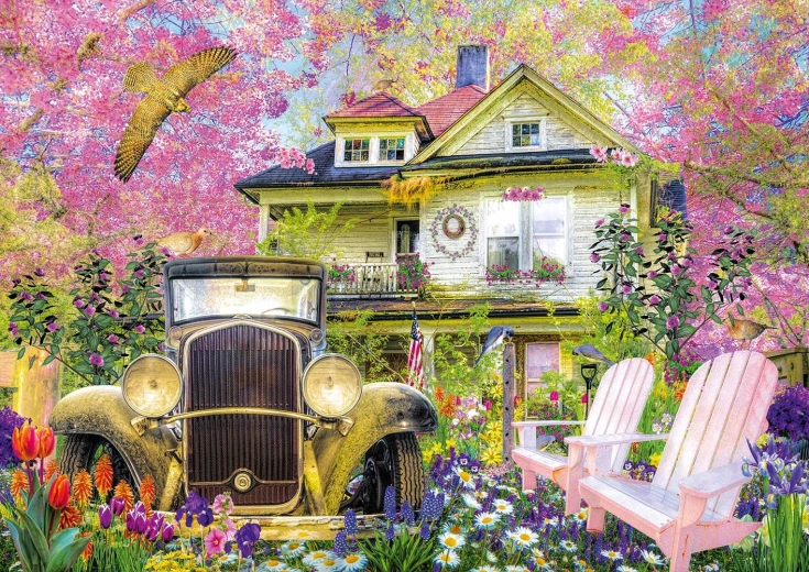 Bluebird puzzle A Touch of Nostalgia 1000 pieces