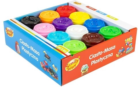 Plastiliinikomplekt 12 tk