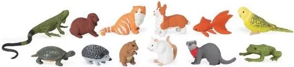Koduloomad – 48 miniatuurse koopia komplekt
