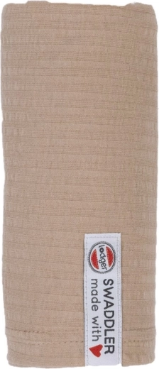 Lodger Swaddler seersucker fabric diaper 70 × 70 cm beige