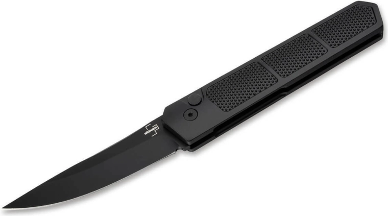 Böker Plus Kwaiken Grip Auto Black automatic folding knife