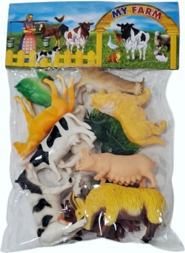 Taluloomade figuuride komplekt