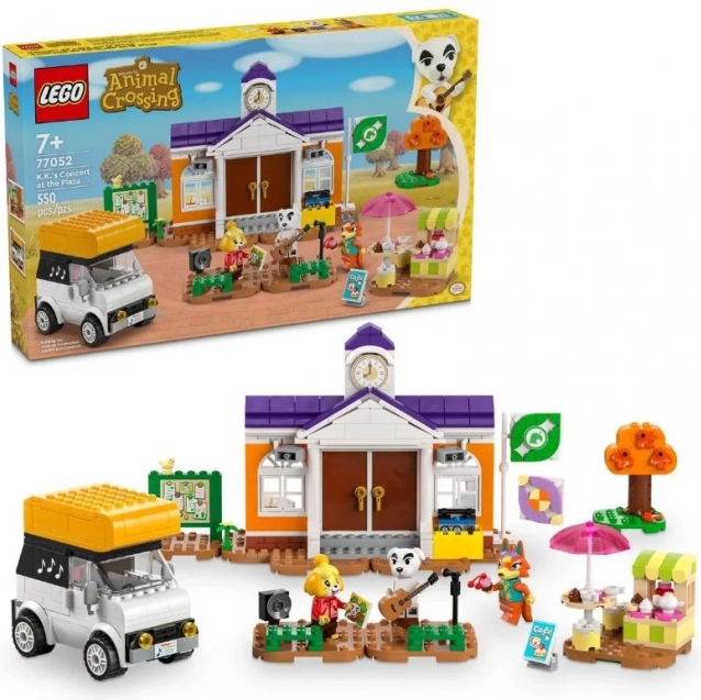 LEGO® Animal Crossing™ 77052 K.K. kontsert väljakul