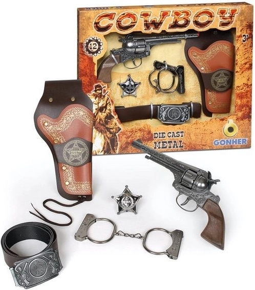 Cowboy Set Gonher 5 Pieces
