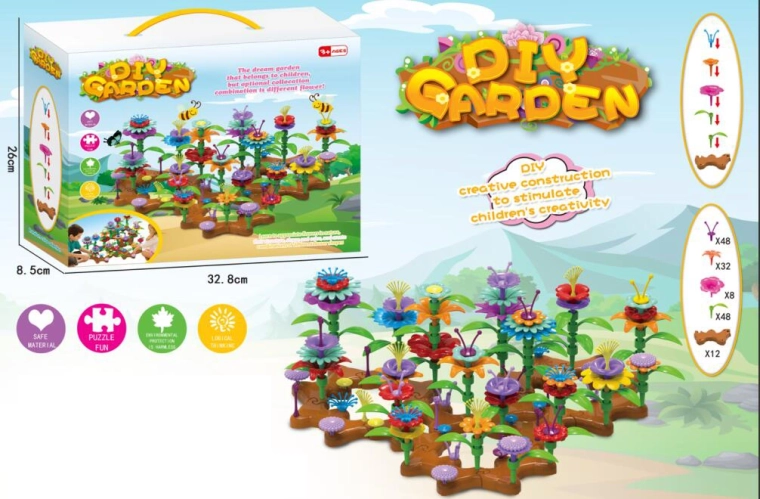 DIY Construction Building Set – Garden