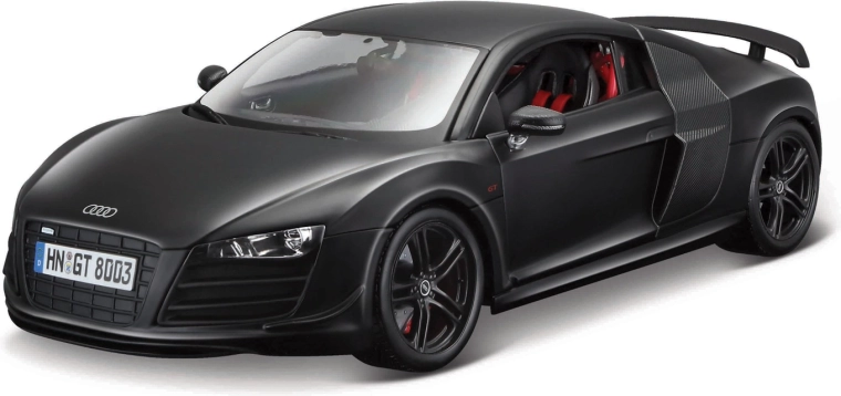 Maisto Audi R8 GT mattmust 1:18