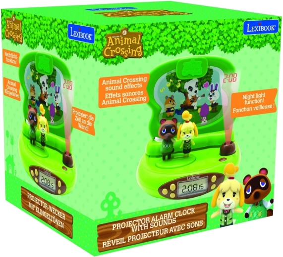 3D äratuskell projektoriga ANIMAL CROSSING