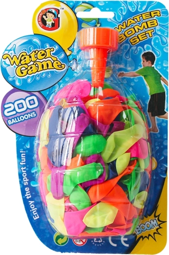 Water Balloons with Pump – 200 pcs