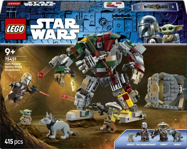 LEGO Star Warsi vastasseis Huttide palee valvedroidiga