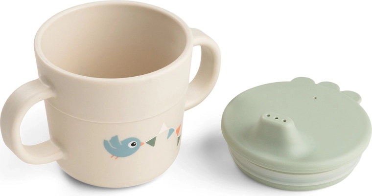Done by Deer Foodie Celebration sippy cup, sand