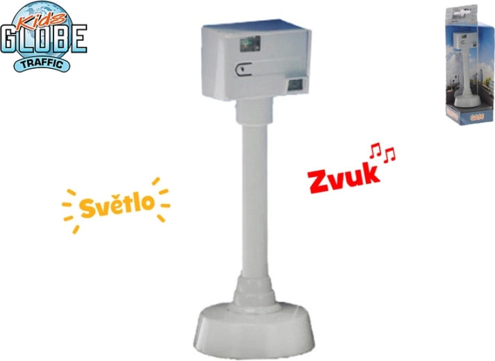 Kids Globe Traffic laste kiirusradar 12 cm valguse ja heliga