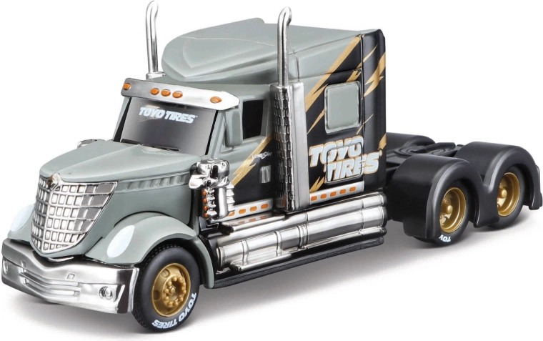 Maisto International Lone Star gray 1:64 truck model