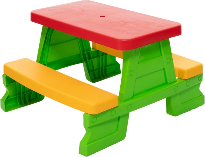 Dorex Green Children's Garden Table with Benches