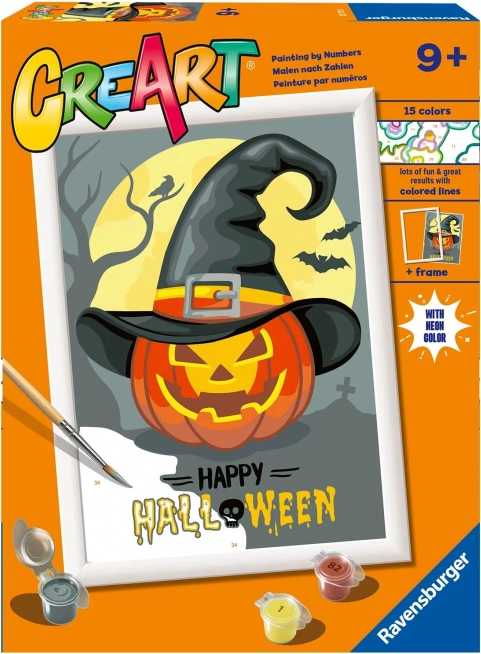 CreArt Happy Halloween – numbrite järgi maalimine