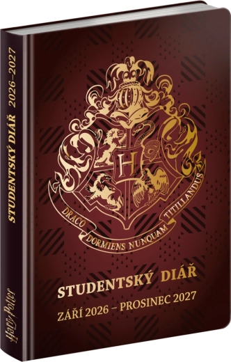 Õpilaspäevik Harry Potter september 2026 – detsember 2027 9,8 × 14,5 cm