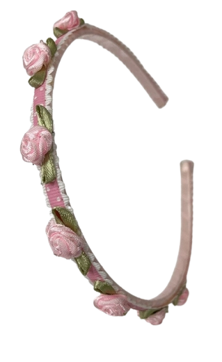 Girls’ headband made of costume jewelry in vibrant colors