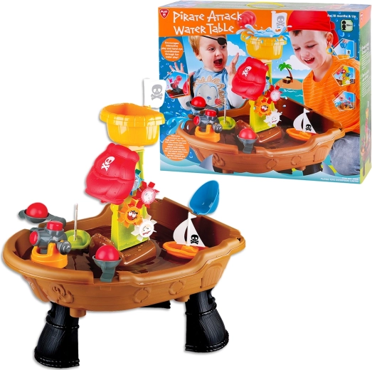 PlayGo Water Table Pirate Attack – 22-Piece Set